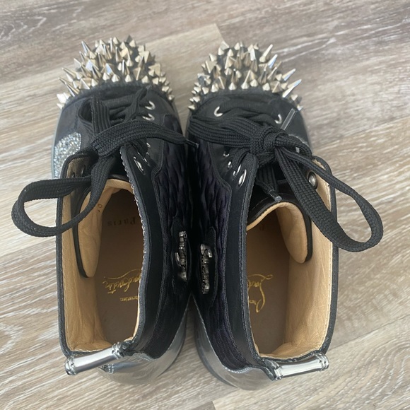 Christian Louboutin StrassNoLimitSpikeToeSneakers - Picture 6 of 7